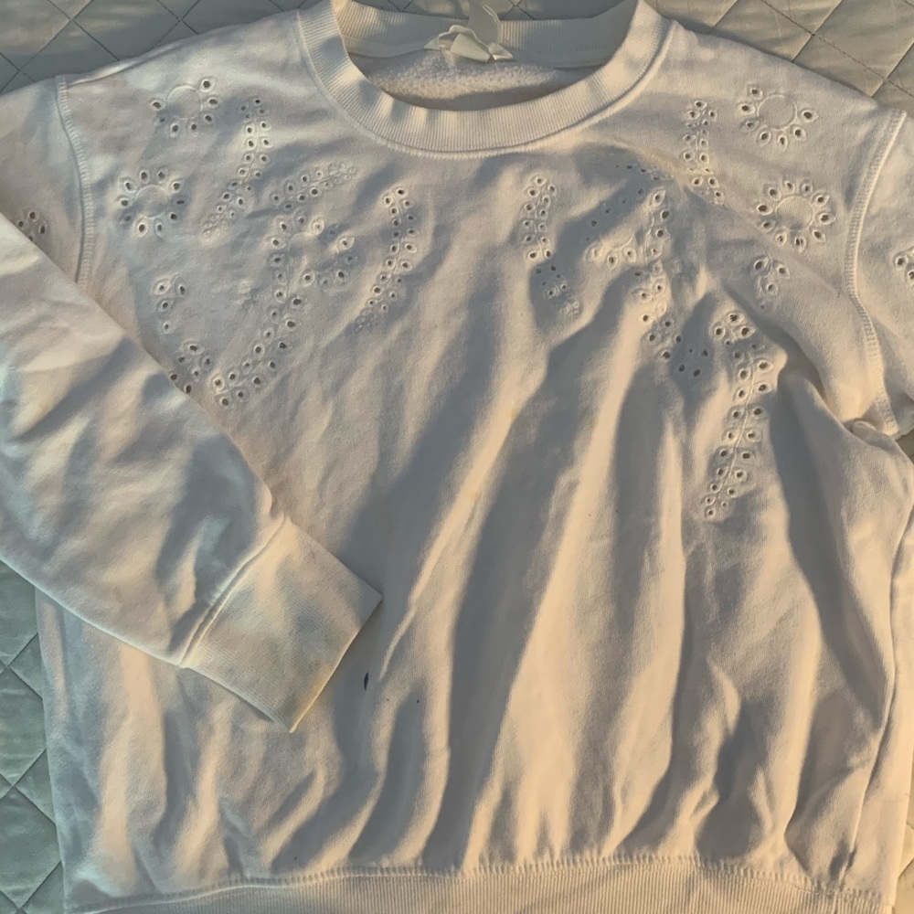 H&M White Sweater